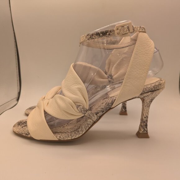 Louise Et Cie HETTY Ankle Strap Open Toe Fashion Heeled Sandals SZ 6.5 - Picture 2 of 10